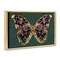 Stupell Industries Ornate Pattern Butterfly Framed Floater Canvas Wall Art Design by Victoria Barnes